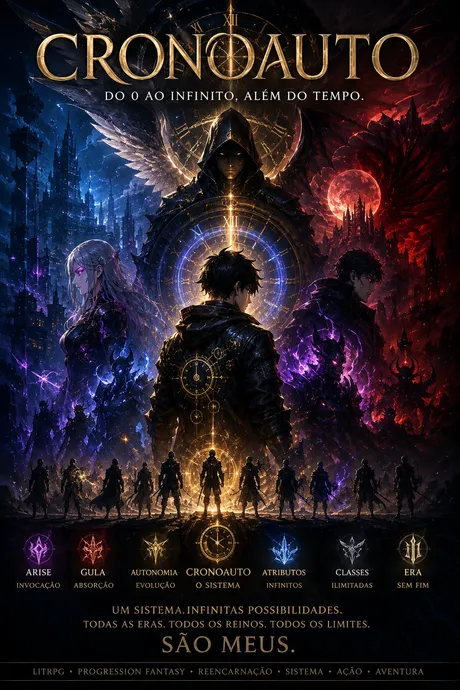 Capa de Cronoauto: O Deus que Aprendeu a Existir